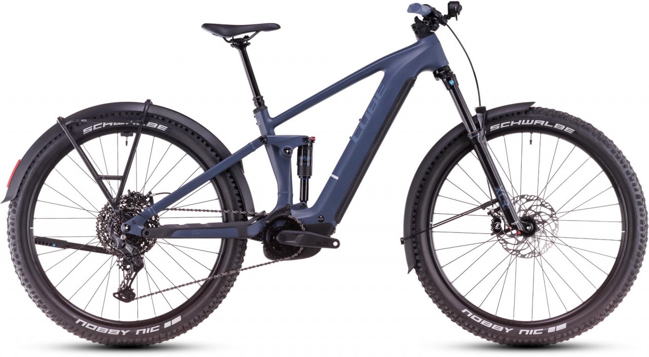 Cube Stereo Hybrid ONE44 Pro Allroad 800 inkgrey n black 2025 - MTB-Eléctrica Doble Suspensión