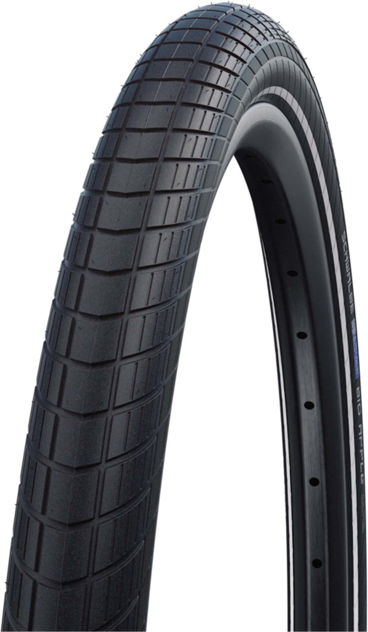 Schwalbe Neumáticos Big Apple 50-406 20" x 2.00, Black-Reflex