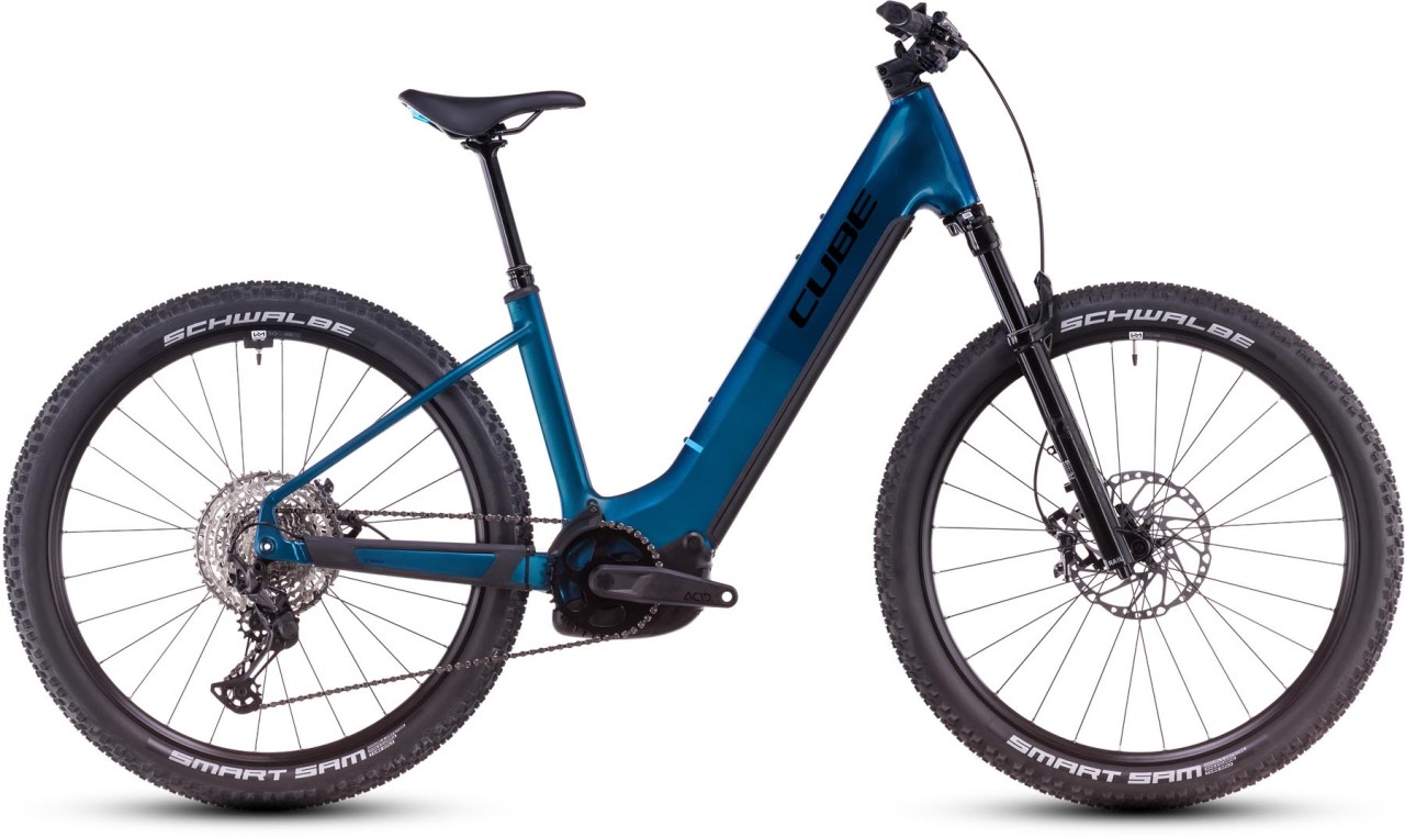 Cube Reaction Hybrid SLX nebula n blue - MTB-Eléctrica Rígida Acceso Fácil