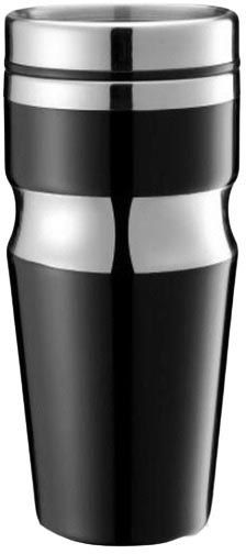 Taza termo XD Design Contour, acero inoxidable, negro - 350 ml