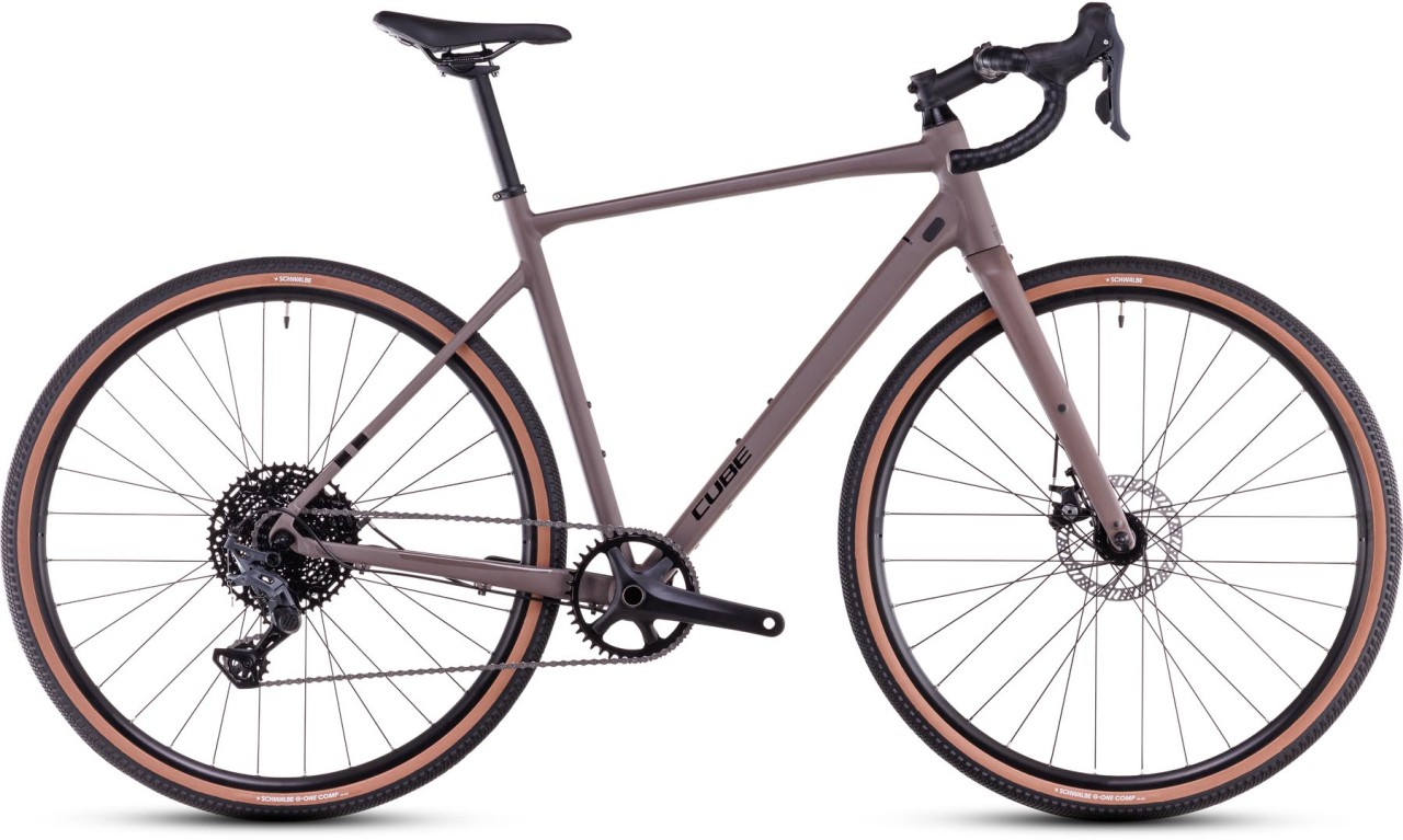 Cube Nuroad ONE cedar n black 2025 - Bicicleta de grava