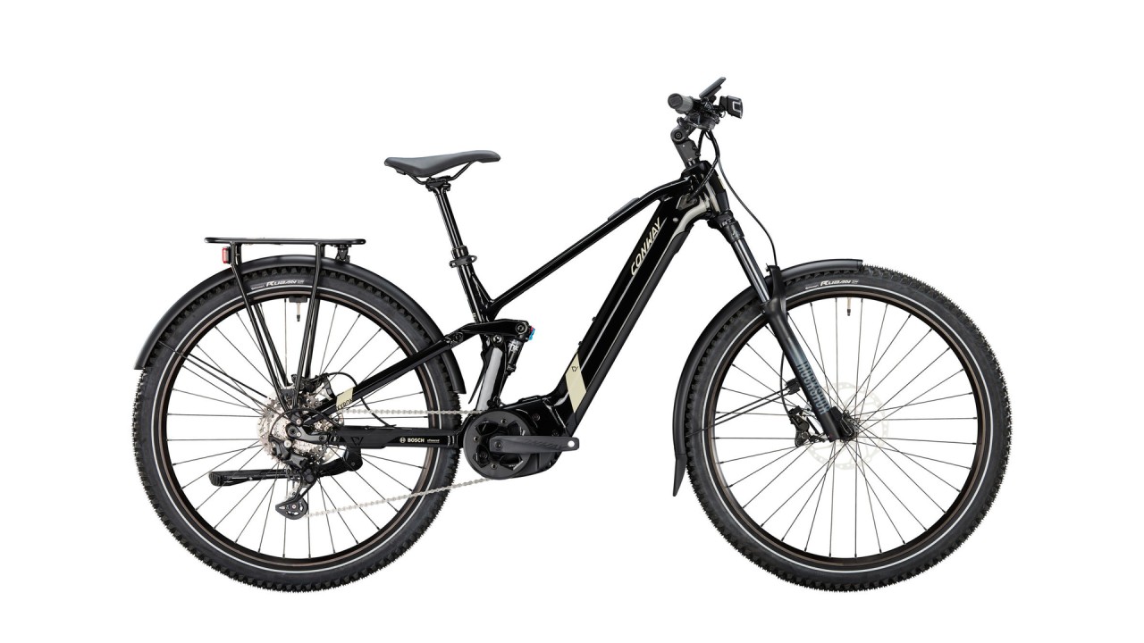 Conway Xyron SUV 2.9 625Wh black metallic / desert matt 2023 - MTB-Eléctrica Doble Suspensión - defectos de pintura