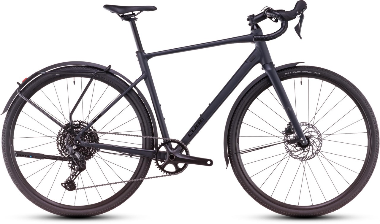 Cube Nuroad Pro FE night n black 2025 - Bicicleta de grava