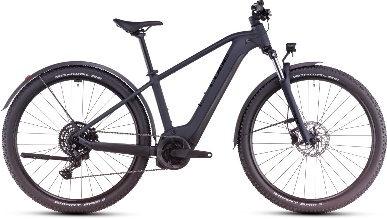 Cube Reaction Hybrid Performance 625 Allroad night n black 2025 - MTB-Eléctrica Rígida