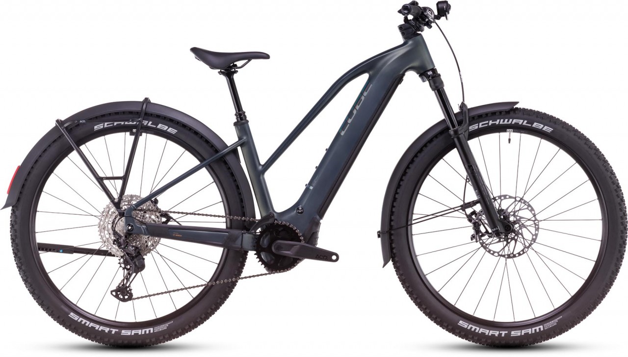 Cube Reaction Hybrid SLX Allroad 800 sagebrushgreen n prism 2025 - MTB-Eléctrica Rígida Damas