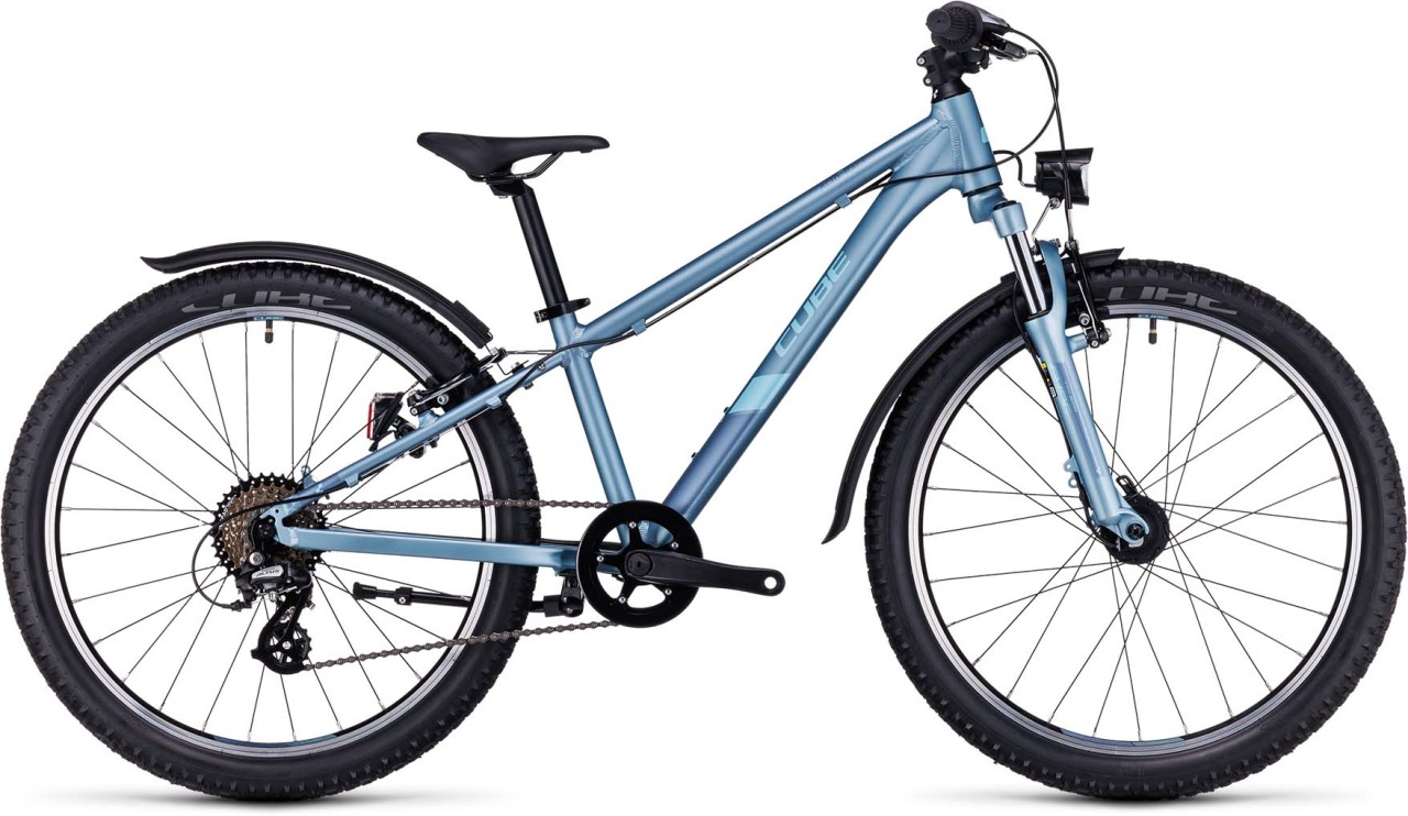 Cube Acid 240 Allroad arcticblue n mint 2023 - Bicicleta Niños 24 Pulgadas