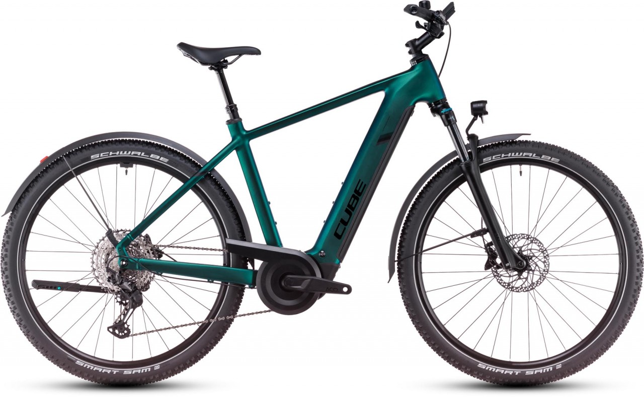 Cube Nuride Hybrid EXC Allroad 800 goblin n black 2025 - Bicicleta-Eléctrica Trekking Hombres