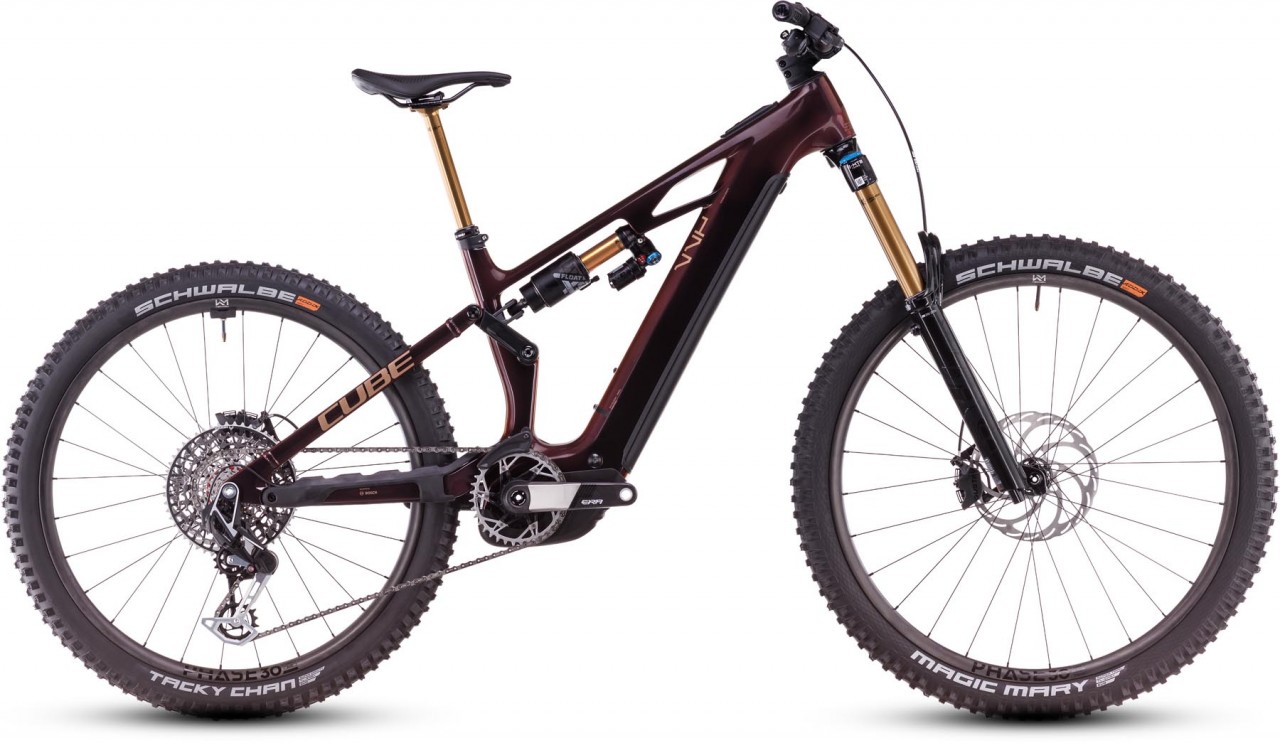 Cube Stereo Hybrid ONE77 HPC SLT 800 solareclipse n bronze 2025 - MTB-Eléctrica Doble Suspensión