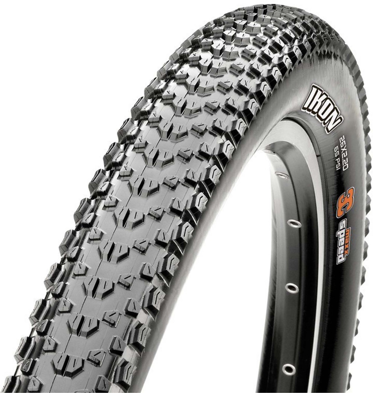 Maxxis Neumáticos Ikon WT TLR plegable 29x2.60" 66-622 negro EXO 3C MaxxTerra