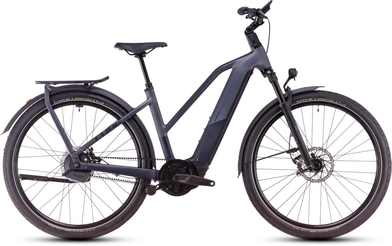 Cube Kathmandu Hybrid Comfort SLX nightsky n ink - Bicicleta-Eléctrica Trekking Damas