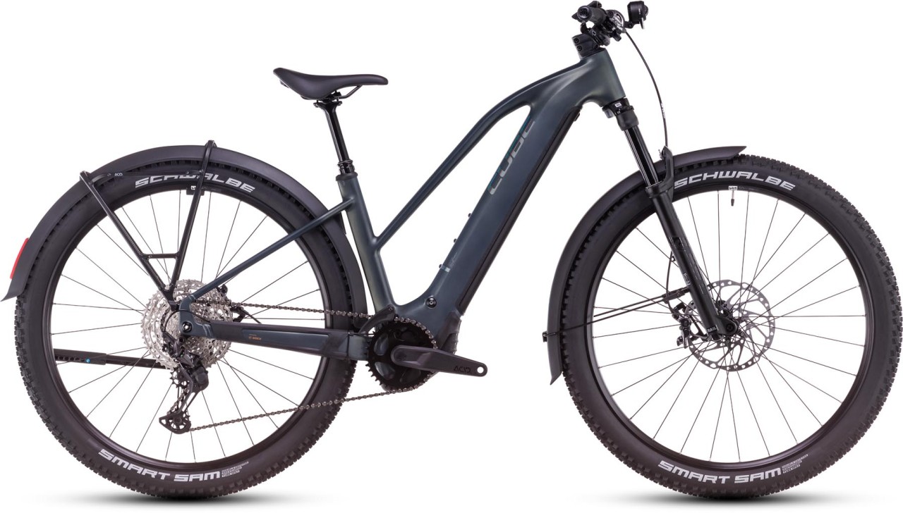 Cube Reaction Hybrid SLX Allroad sagebrushgreen n prism - MTB-Eléctrica Rígida Damas