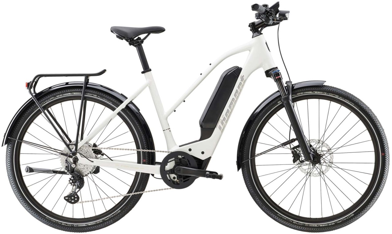 Diamant Zing Gen 2 TRA 545Wh Weiss 2023 - Bicicleta-Eléctrica Trekking Damas