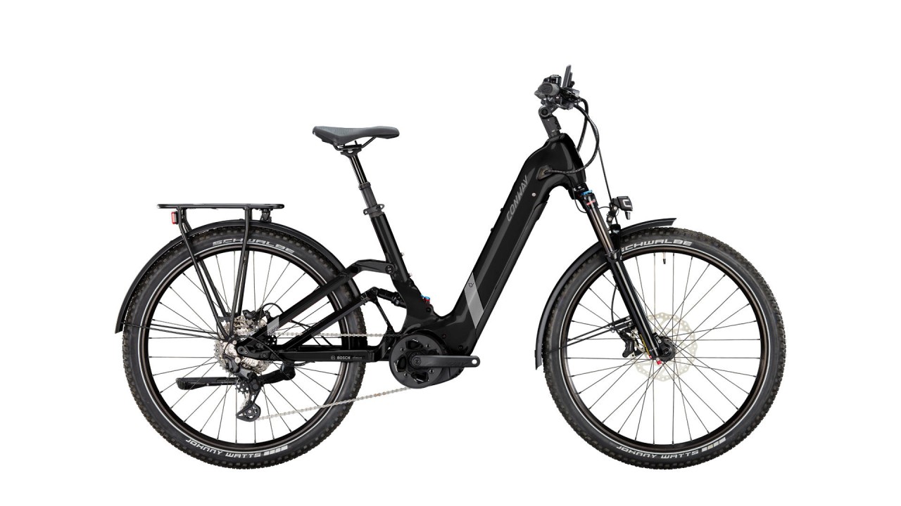 Conway Cairon SUV FS 4.7 625Wh black metallic / dessert matt 2023 - MTB-Eléctrica Doble Suspensión Acceso Fácil