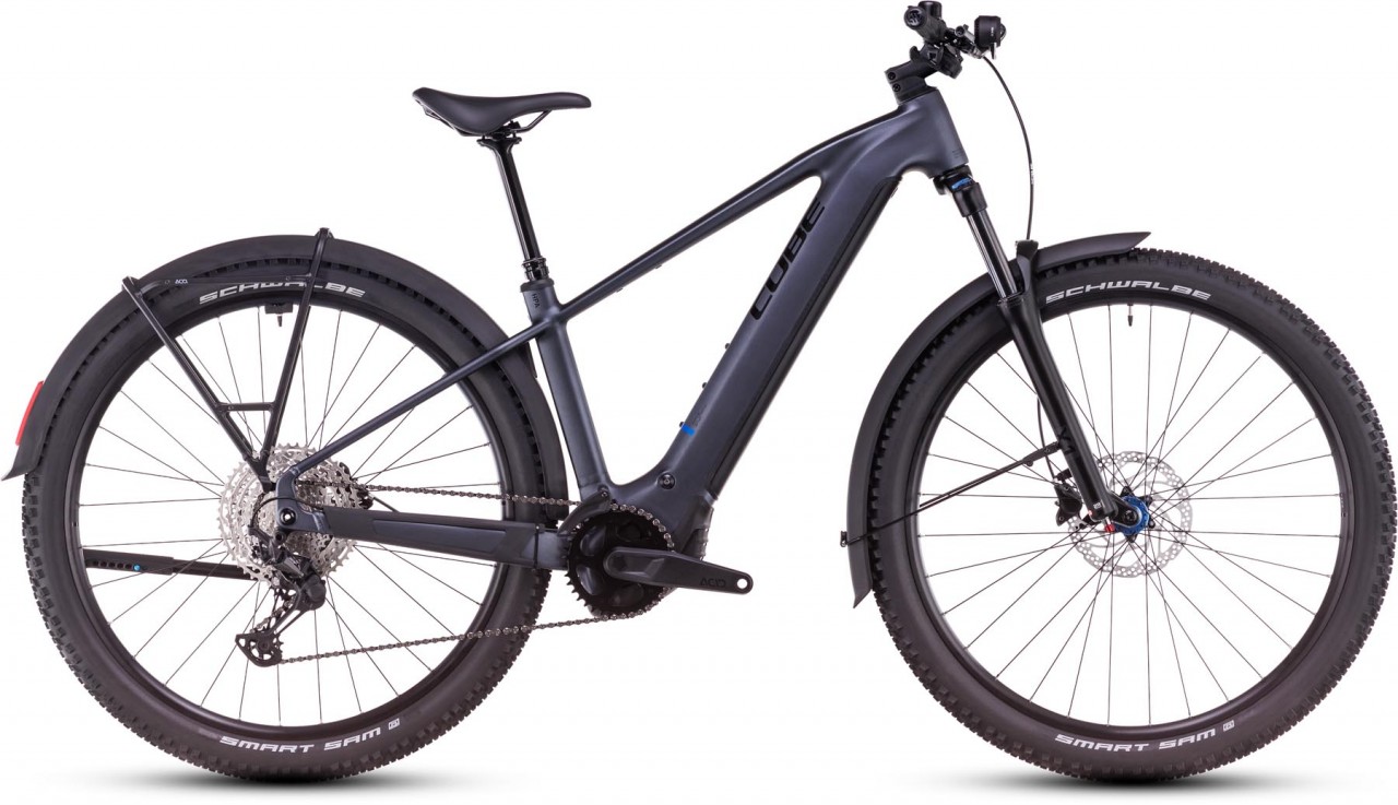 Cube Reaction Hybrid Pro Allroad 800 metallicgrey n black 2025 - MTB-Eléctrica Rígida